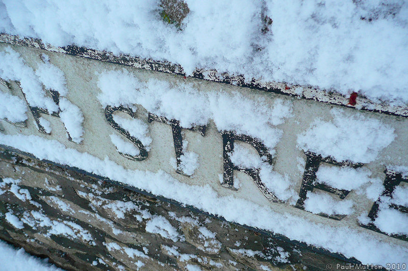 P1040014 Snow Covered Street Sign